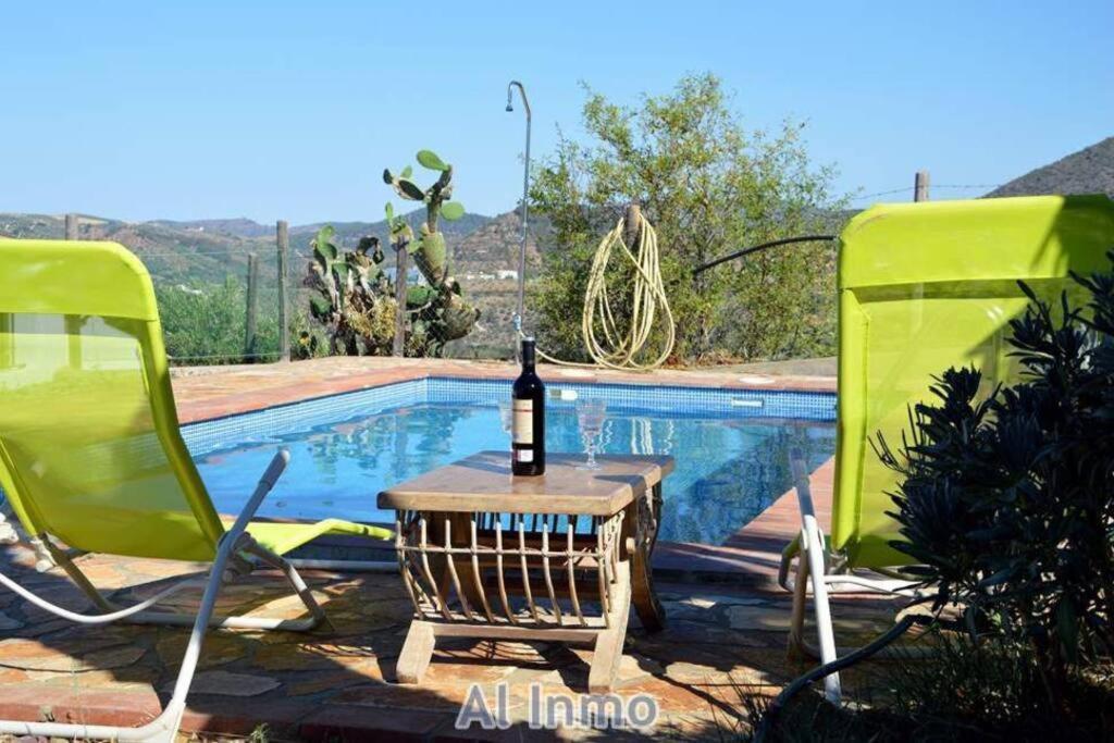 Las Palmeras - Ein Stueck Vom Paradies - Behagliches Haus Mit Pool Algodonales Εξωτερικό φωτογραφία