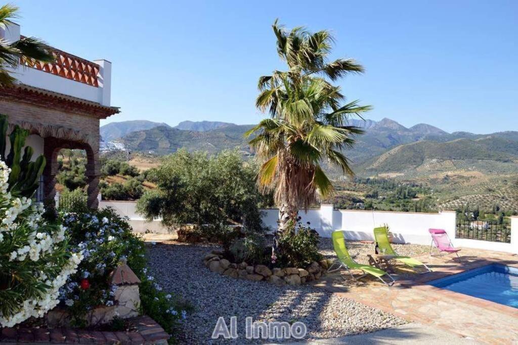 Las Palmeras - Ein Stueck Vom Paradies - Behagliches Haus Mit Pool Algodonales Εξωτερικό φωτογραφία