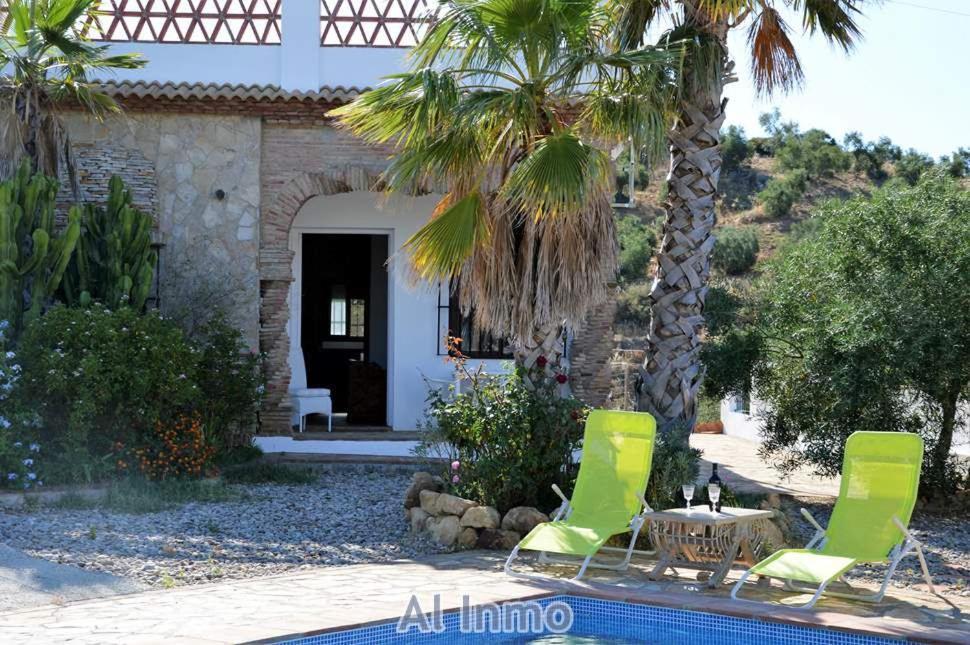 Las Palmeras - Ein Stueck Vom Paradies - Behagliches Haus Mit Pool Algodonales Εξωτερικό φωτογραφία